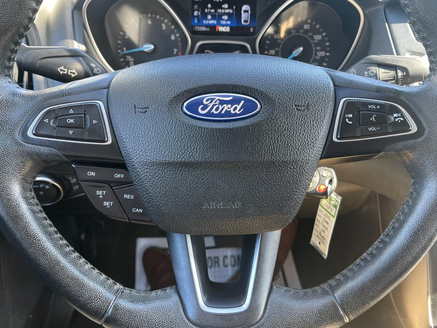 2015 Black /Black Ford Focus SE Sedan (1FADP3F27FL) with an 2.0L I4 DOHC 16V engine, 6-Speed Automatic transmission, located at 11115 Chardon Rd. , Chardon, OH, 44024, (440) 214-9705, 41.580246, -81.241943 - Photo#24